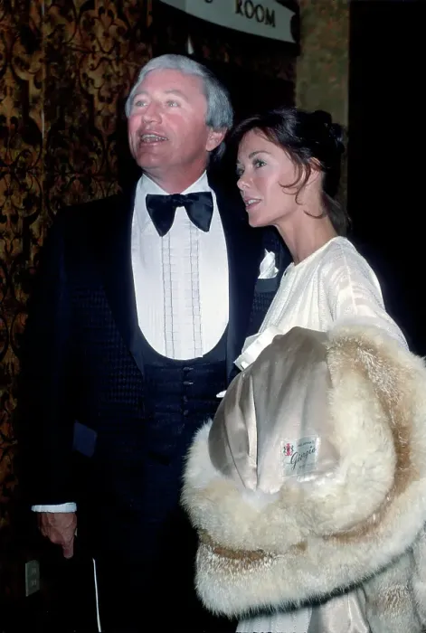 Framed Print : Merv Griffin With A Woman Framed Print : Merv Griffin With A Woman