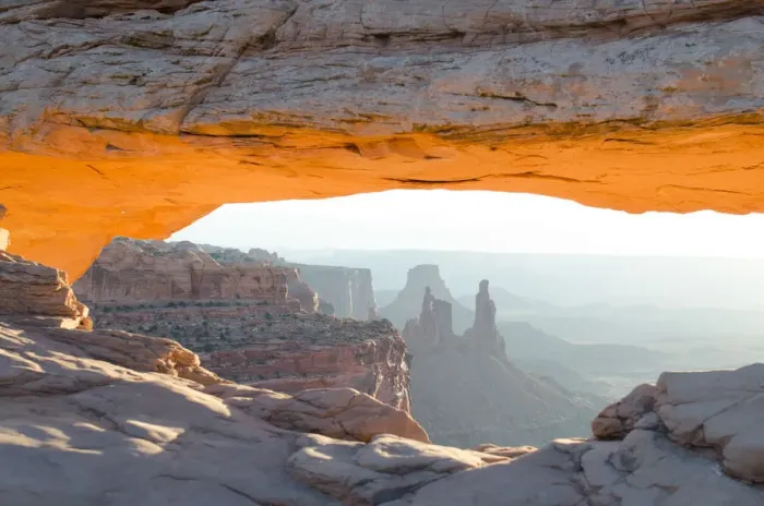 Framed Print : Mesa arch morning Framed Print : Mesa arch morning