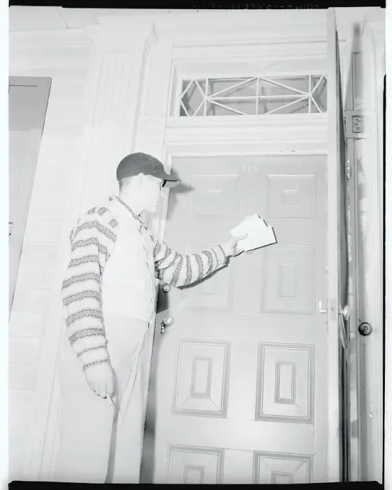 Framed Print : Messenger Delivering Telegrams Framed Print : Messenger Delivering Telegrams