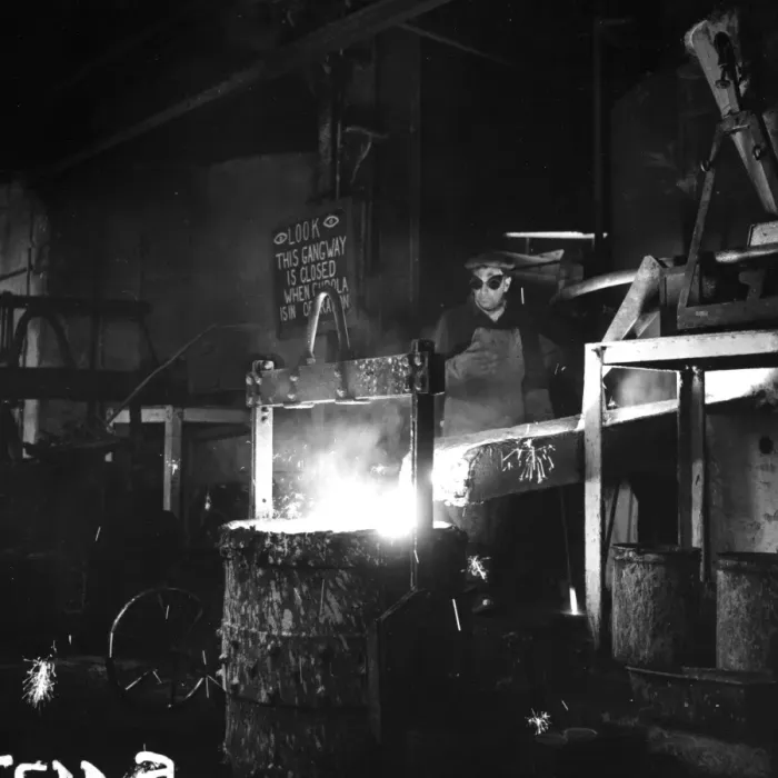 Framed Print : Metal Worker Framed Print : Metal Worker