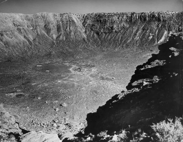 Framed Print : Meteor Crater Framed Print : Meteor Crater