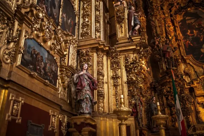 Framed Print : Metropolitan Cathedral in Mexico City Altars Framed Print : Metropolitan Cathedral in Mexico City Altars