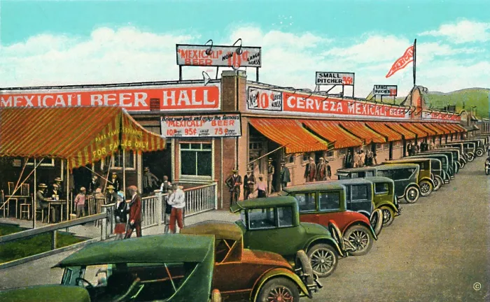 Framed Print : Mexicali Beer Hall Framed Print : Mexicali Beer Hall