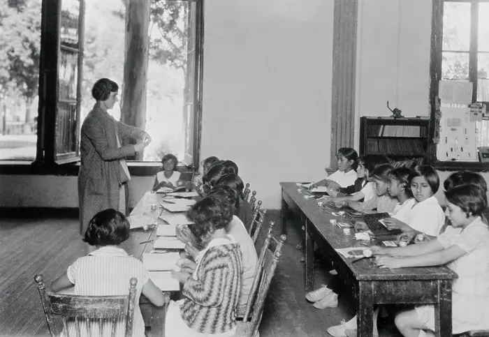 Framed Print : Mexican Children Sitting in Classroom Framed Print : Mexican Children Sitting in Classroom