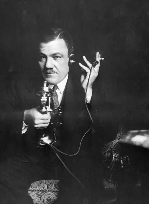 Framed Print : Mexican President Speaking on Telephone Framed Print : Mexican President Speaking on Telephone