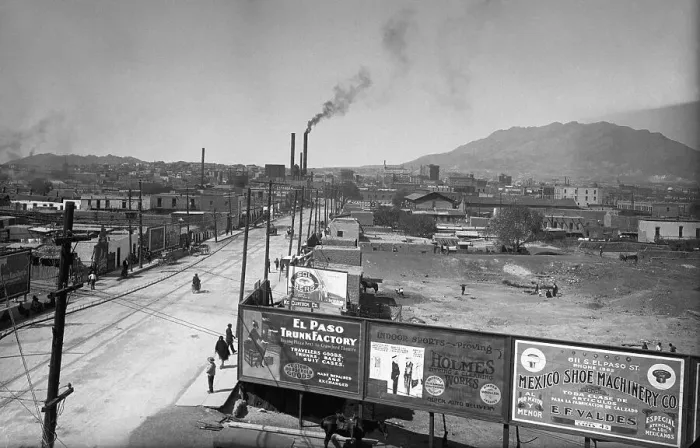 Framed Print : Mexican Quarter of El Paso Framed Print : Mexican Quarter of El Paso