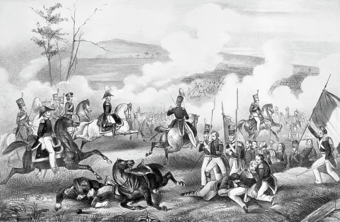 Framed Print : The Mexican War, Battle Of Palo Alto Framed Print : The Mexican War, Battle Of Palo Alto