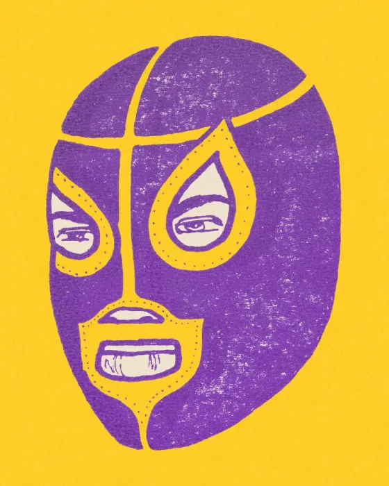Framed Print : Mexican Wrestler Framed Print : Mexican Wrestler