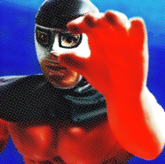 Framed Print : Mexican Wrestler Wearing Mask Framed Print : Mexican Wrestler Wearing Mask