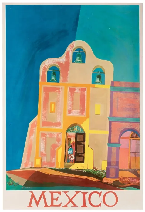 Framed Print : Mexico Chapel Poster Framed Print : Mexico Chapel Poster
