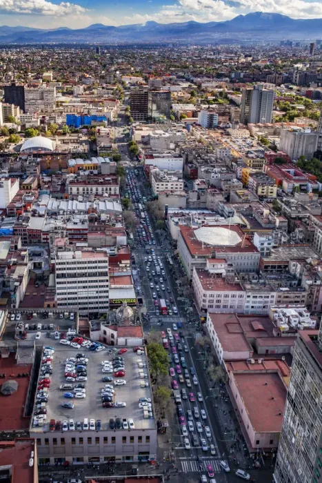 Framed Print : Mexico City Aerial view Framed Print : Mexico City Aerial view