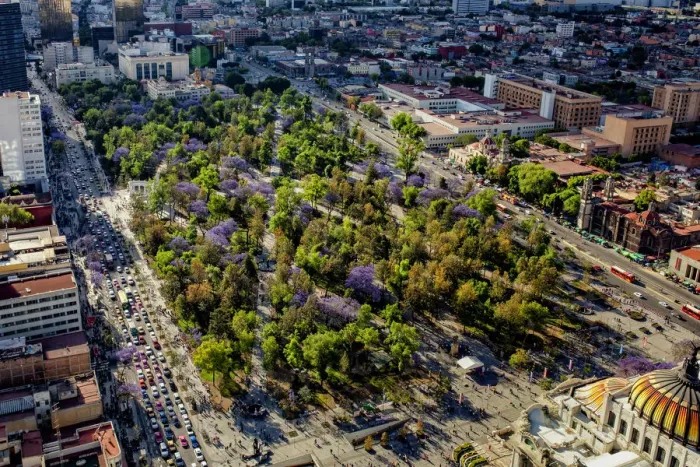 Framed Print : Mexico City Aerial view Framed Print : Mexico City Aerial view