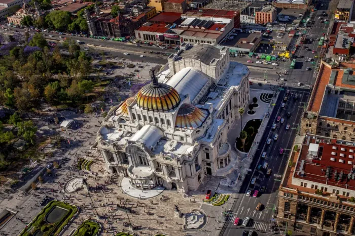 Framed Print : Mexico City Aerial view Framed Print : Mexico City Aerial view