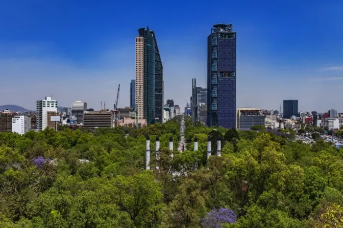 Framed Print : Mexico City Landscape