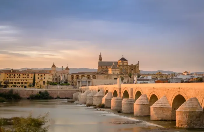 Framed Print : Mezquita Cordoba Mosque-Cathedral, Roman Bridge Framed Print : Mezquita Cordoba Mosque-Cathedral, Roman Bridge