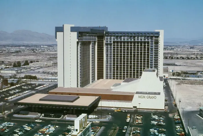 Framed Print : MGM Grand Hotel In Las Vegas