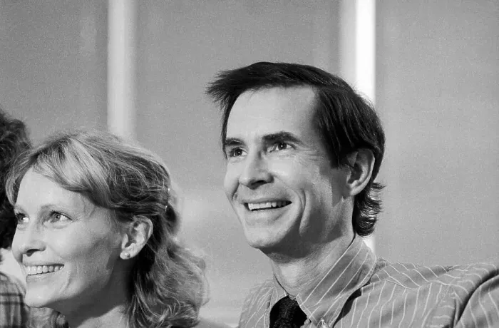 Framed Print : Mia Farrow and Anthony Perkins in Jovial Mood During Theater Rehearsal Framed Print : Mia Farrow and Anthony Perkins in Jovial Mood During Theater Rehearsal