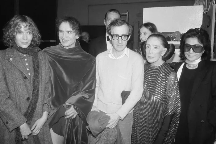 Framed Print : Mia Farrow, Rudolf Nureyev, Woody Allen, Martha Graham Framed Print : Mia Farrow, Rudolf Nureyev, Woody Allen, Martha Graham