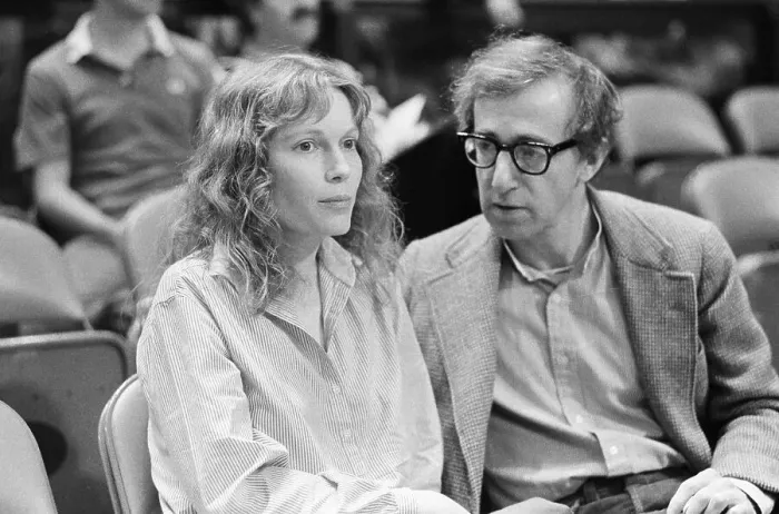 Framed Print : Mia Farrow & Woody Allen Framed Print : Mia Farrow & Woody Allen