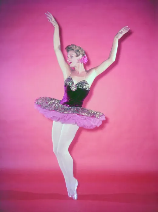 Framed Print : Mia Slavenska Posing in Handmade Costume Framed Print : Mia Slavenska Posing in Handmade Costume