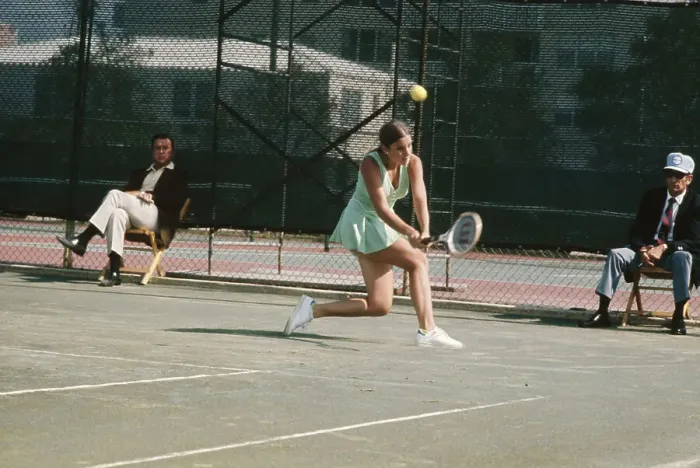 Framed Print : Miami Beach-Garner Bank USLTA Tournament - Final
