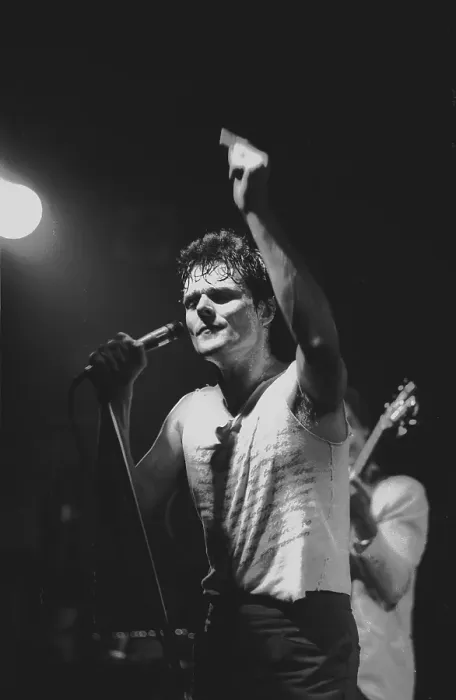 Framed Print : Michael Des Barres Performing Framed Print : Michael Des Barres Performing