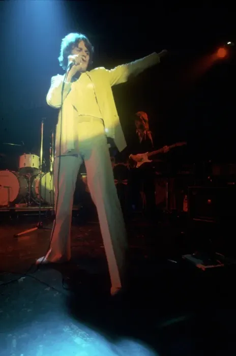 Framed Print : Michael Des Barres Performing