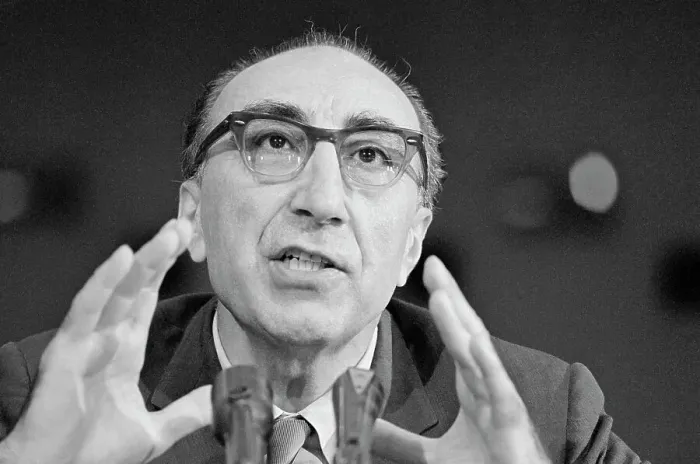 Framed Print : Michael E. DeBakey Gesturing While Speaking Framed Print : Michael E. DeBakey Gesturing While Speaking