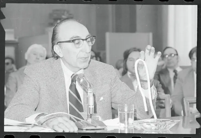 Framed Print : Michael E. DeBakey Speaking at Health Committee on Cutbacks Framed Print : Michael E. DeBakey Speaking at Health Committee on Cutbacks