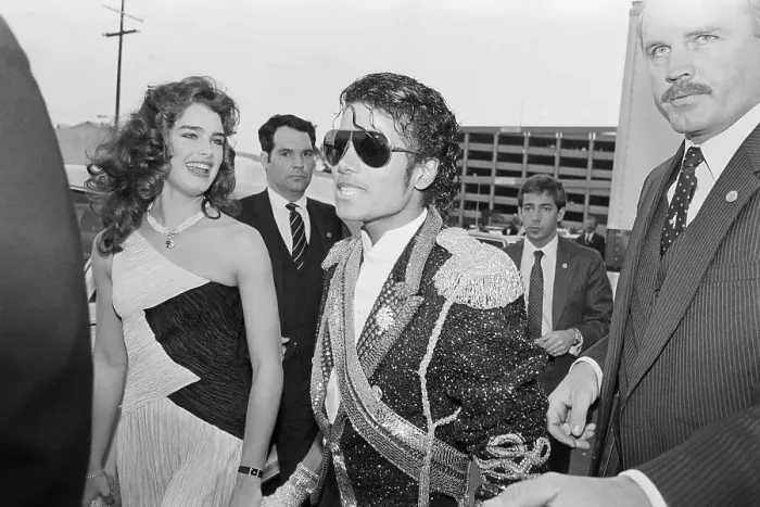 Framed Print : Michael Jackson and Brooke Shields at the Grammys Framed Print : Michael Jackson and Brooke Shields at the Grammys