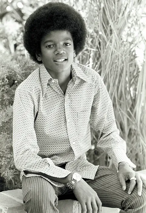 Michael Jackson Portrait Print at Home, 1971. Art Prints, Posters