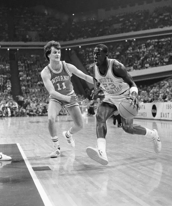 Framed Print : Michael Jordan in College Basketball Action Framed Print : Michael Jordan in College Basketball Action