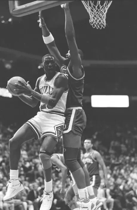 Framed Print : Michael Jordan Goes For Two Points Framed Print : Michael Jordan Goes For Two Points