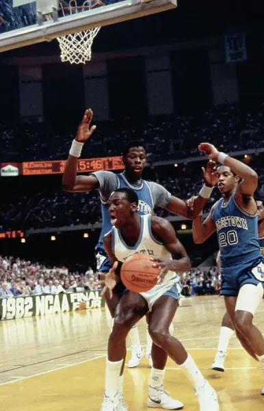 Michael Jordan Ncaa Michael Jordan Autographed 1982 NCAA