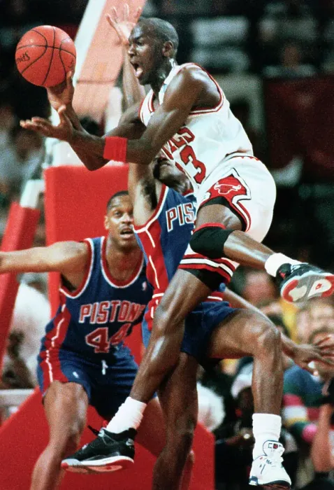 Framed Print : Michael Jordan Passing Basketball Framed Print : Michael Jordan Passing Basketball