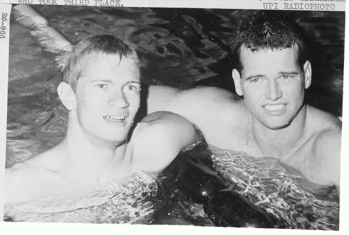 Framed Print : Michael Troy and Dave Gillanders Smiling Framed Print : Michael Troy and Dave Gillanders Smiling