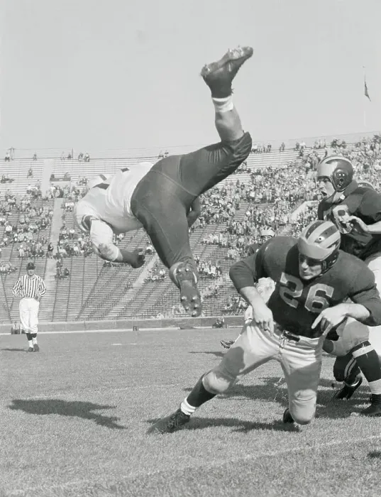 Framed Print : Michigan Tackling Indiana Fullback Framed Print : Michigan Tackling Indiana Fullback