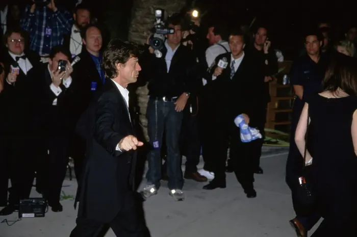 Framed Print : Mick Jagger Attends 1997 Vanity Fair Oscar Party Framed Print : Mick Jagger Attends 1997 Vanity Fair Oscar Party