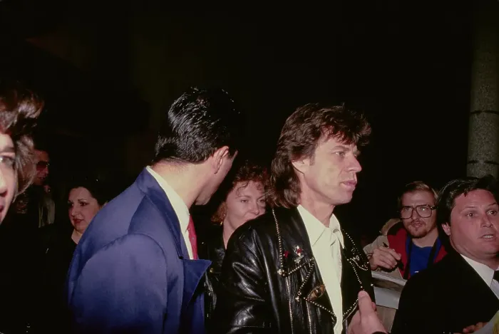 Framed Print : Mick Jagger Attends Freejack Premiere Framed Print : Mick Jagger Attends Freejack Premiere