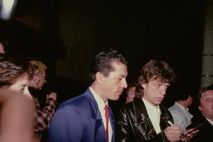 Framed Print : Mick Jagger Attends Freejack Premiere Framed Print : Mick Jagger Attends Freejack Premiere