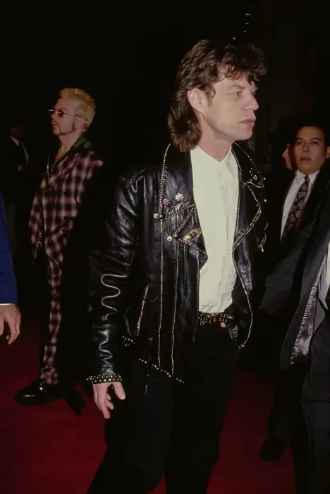 Framed Print : Mick Jagger Attends Freejack Premiere Framed Print : Mick Jagger Attends Freejack Premiere