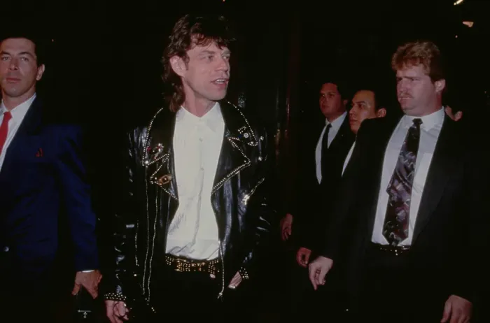 Framed Print : Mick Jagger Attends Freejack Premiere Framed Print : Mick Jagger Attends Freejack Premiere