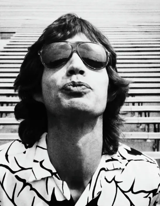Framed Print : Mick Jagger At JFK Stadium Framed Print : Mick Jagger At JFK Stadium