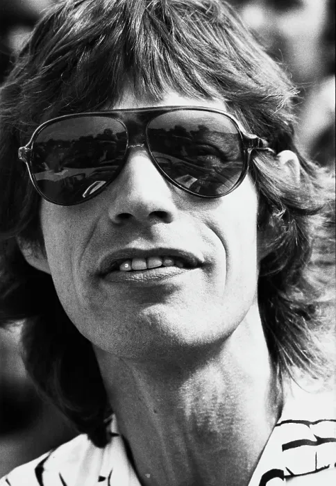 Framed Print : Mick Jagger At JFK Stadium Framed Print : Mick Jagger At JFK Stadium