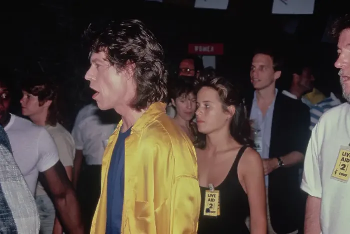Framed Print : Mick Jagger At The Live Aid Concert Framed Print : Mick Jagger At The Live Aid Concert