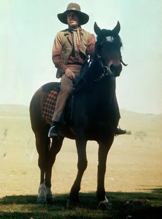 Framed Print : Mick Jagger Sitting on a Horse Framed Print : Mick Jagger Sitting on a Horse