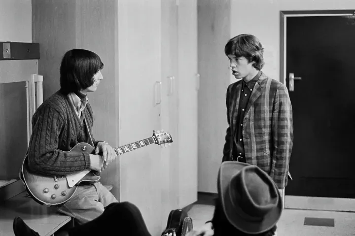 Framed Print : Mick Jagger And Steve Boone Framed Print : Mick Jagger And Steve Boone