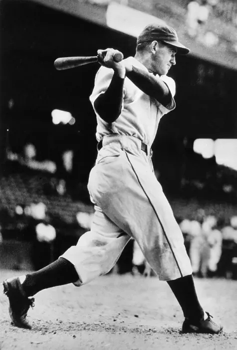 Framed Print : Mickey Cochrane Swinging Framed Print : Mickey Cochrane Swinging
