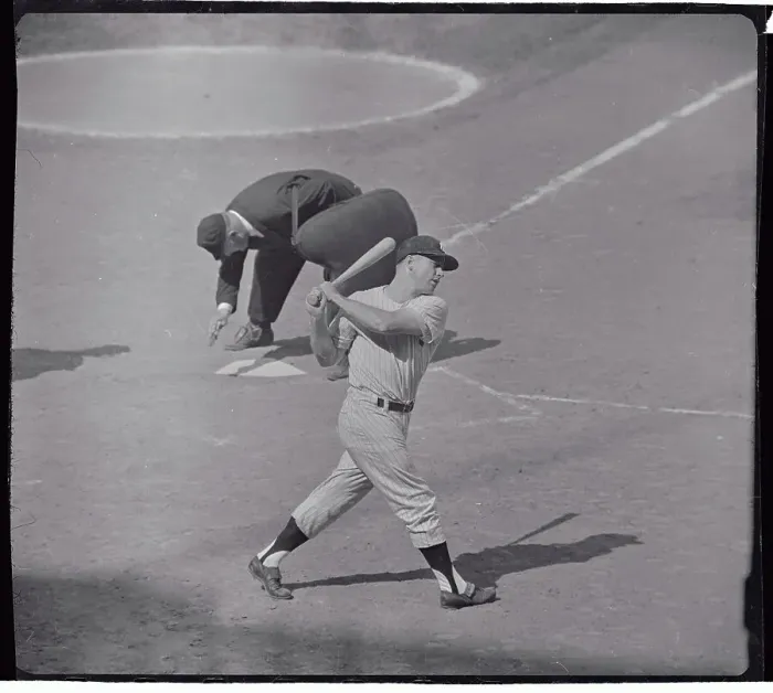 Framed Print : Mickey Mantle in Batting Position Framed Print : Mickey Mantle in Batting Position