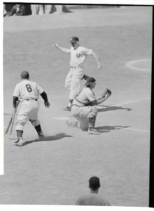 Framed Print : Mickey Mantle Crossing Home plate Framed Print : Mickey Mantle Crossing Home plate